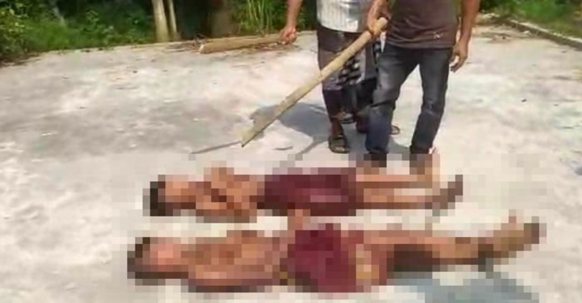 চুরির অপবাদে দুই শিশুকে মধ্যযুগীয় কায়দায় নির্যাতন
