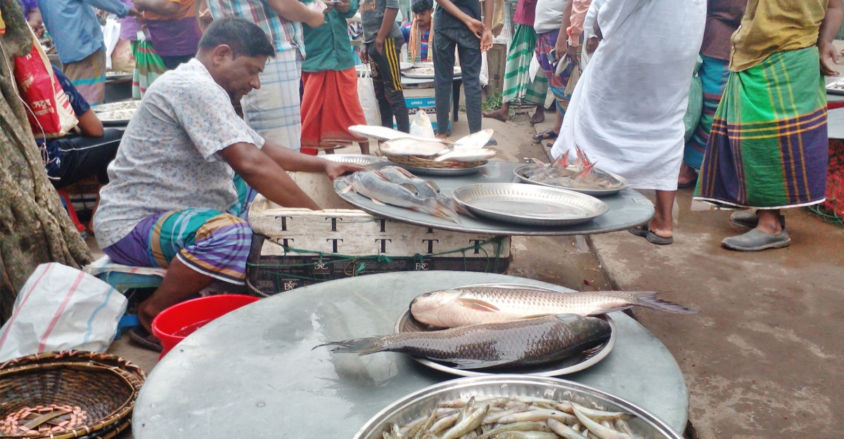 শ্রীনগরের বালাশুরে মাছের মেলা