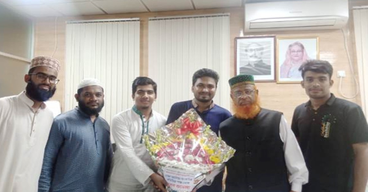 সরকারি মাদ্রাসা-ই- আলিয়ার নতুন অধ্যক্ষের সাথে ঢাআসাসের সাক্ষাৎ