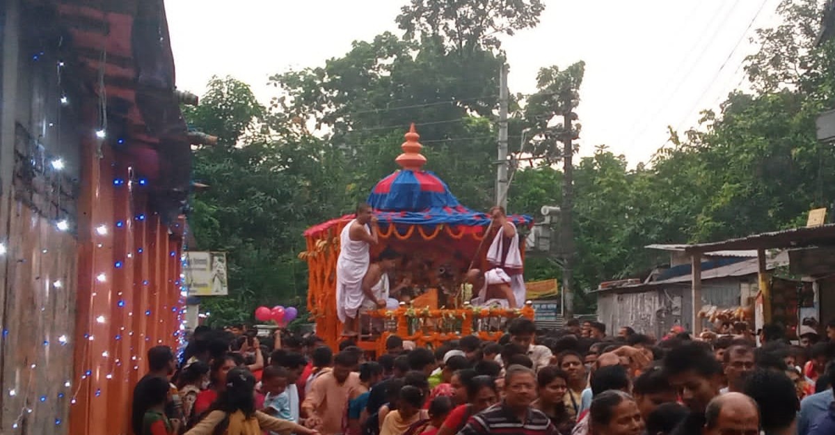 ফরিদপুরে রথযাত্রা অনুষ্ঠান পালন
