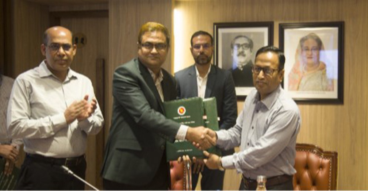 আর্থিক প্রতিষ্ঠান বিভাগের সঙ্গে অগ্রণী ব্যাংকের বার্ষিক কর্মসম্পাদন চুক্তি