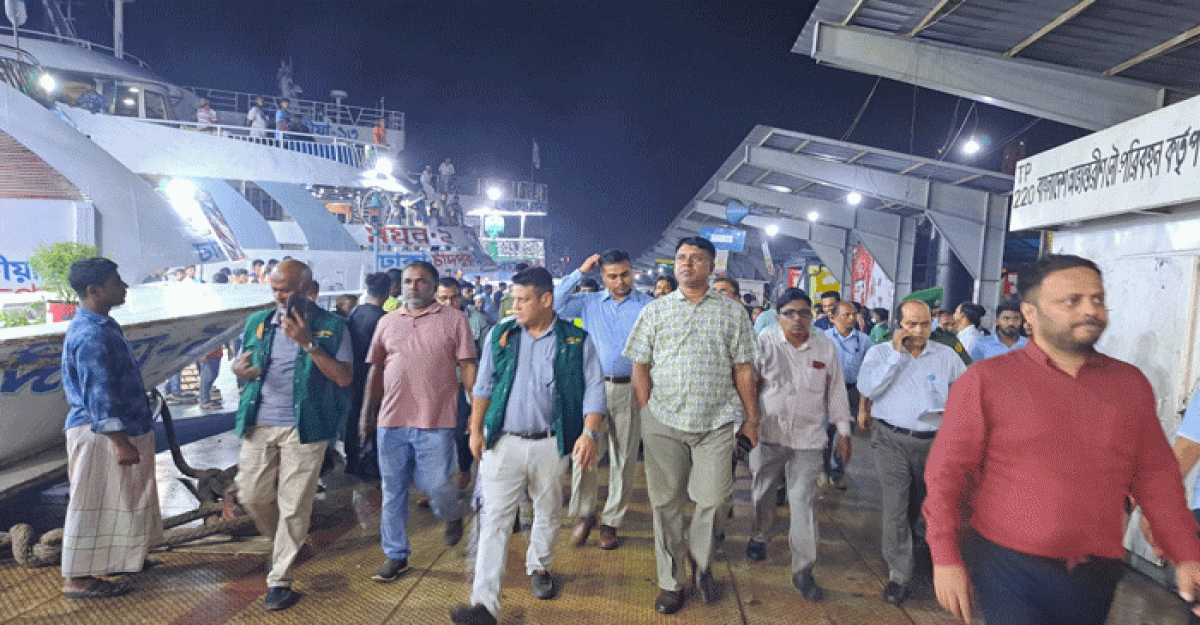 নৌপথে নিরাপদ যাত্রী পারাপারে ডিজিলেন্স টিম কাজ করছে