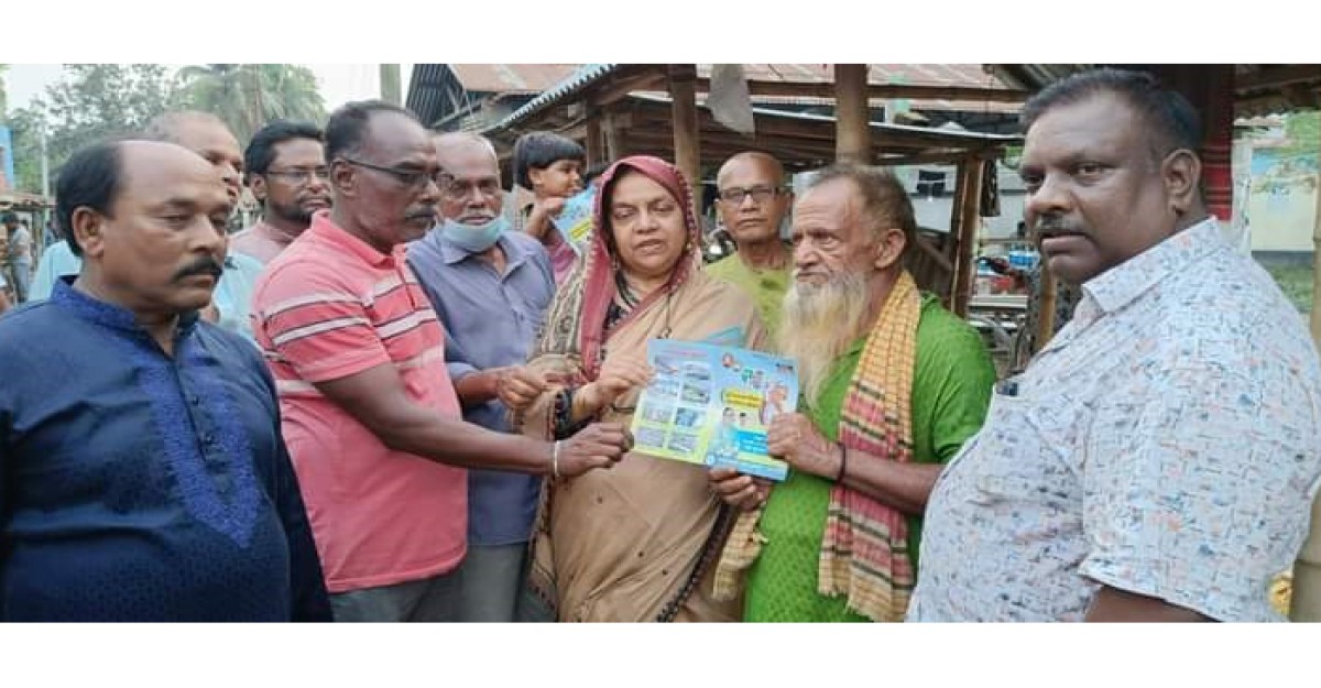 সুন্দরগঞ্জে গণসংযোগে ব্যাস্ত আফরোজা বারী