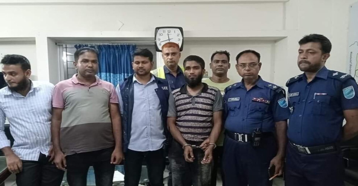 ডাসারে হাতকড়াসহ পলাতক আসামি গ্রেফতার