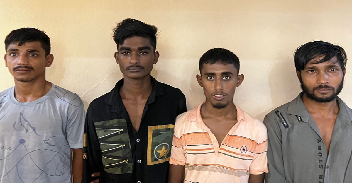 গ্রেফতার হওয়া ‘ধাক্কা পার্টি’র ৪ সদস্য কারাগারে