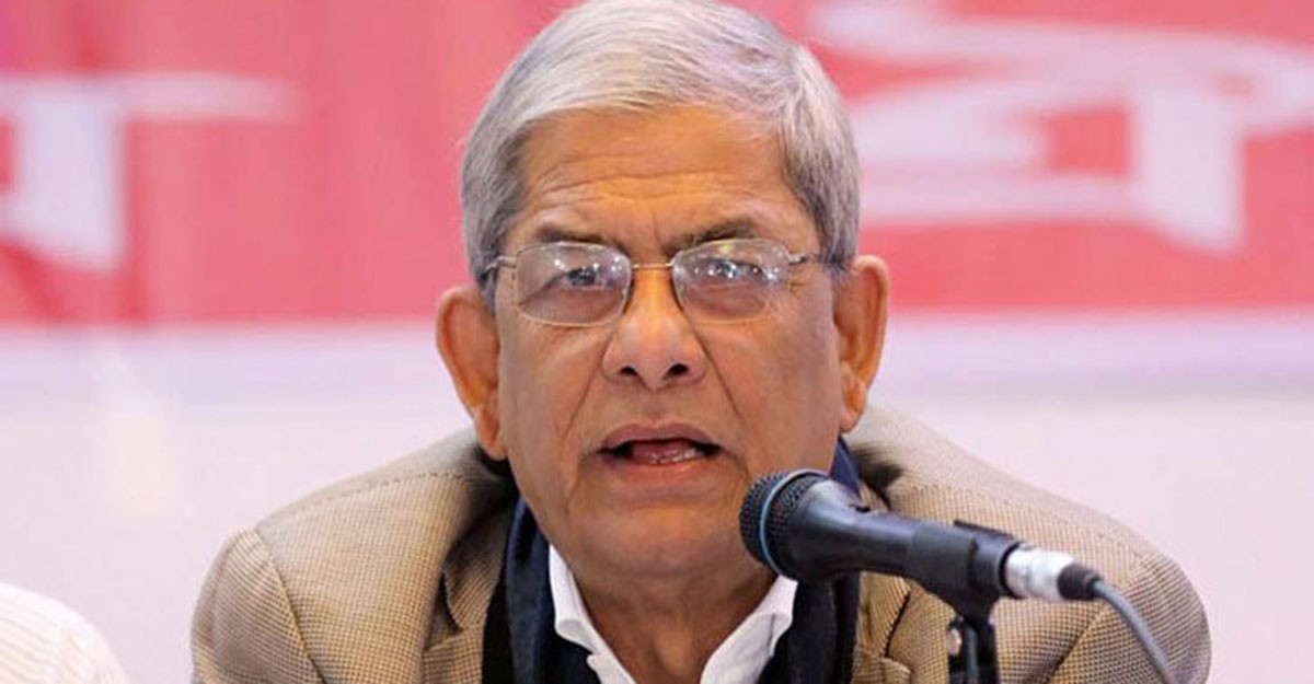 সরকার একতরফা নির্বাচন করার জন্য উঠেপড়ে লেগেছে: ফখরুল
