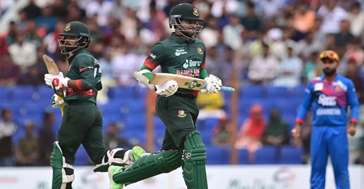 বাংলাদেশের সংগ্রহ ১৬৯ রান