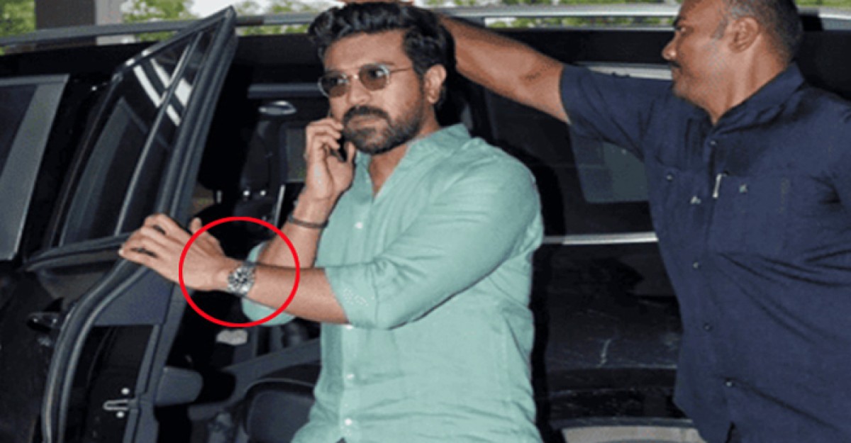রাম চরণের হাতঘড়ির দাম শুনলে চোখ কপালে উঠবে!