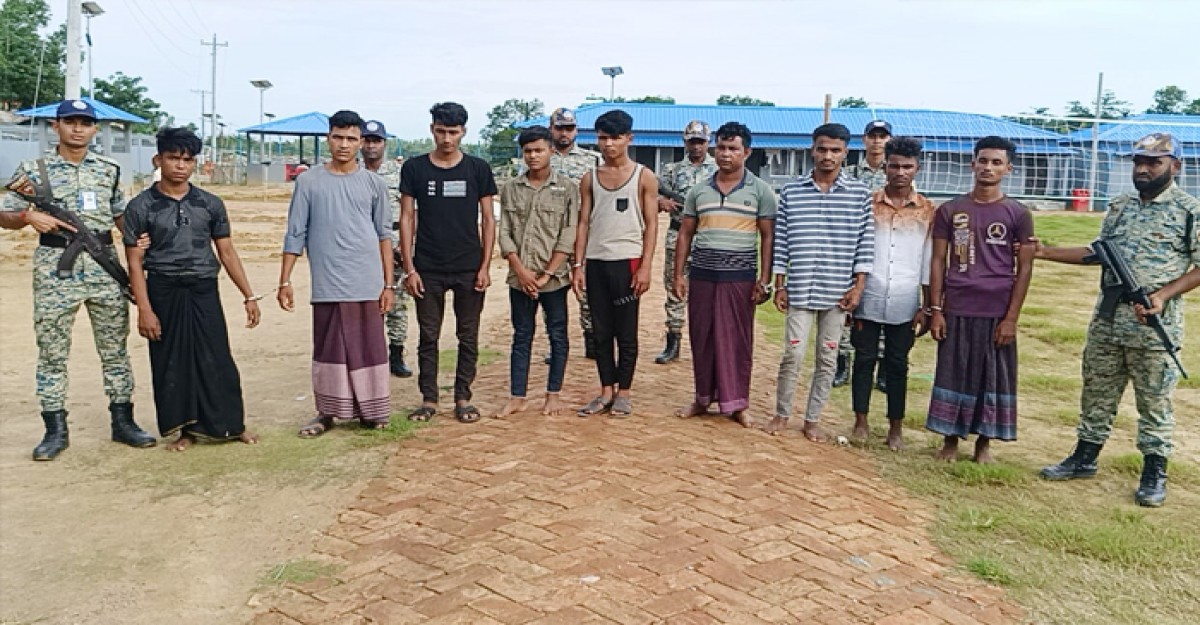 কাজের প্রলোভনে রোহিঙ্গা শিশু অপহরণ, আটক ৯