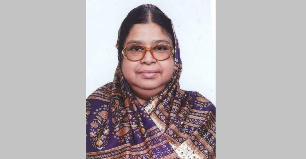 এমপি রেবেকা মমিন মারা গেছেন