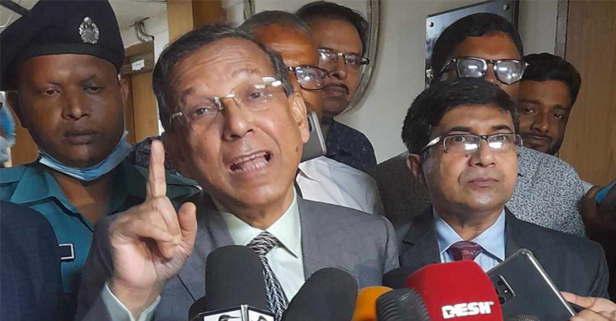 মার্কিন প্রতিনিধি দলের সঙ্গে তত্ত্বাবধায়ক সরকারের কথা হয়নি: আইনমন্ত্রী