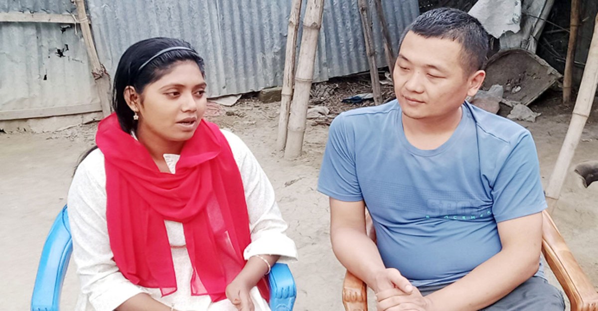 প্রেমের টানে চুয়াডাঙ্গায় চীনা যুবক