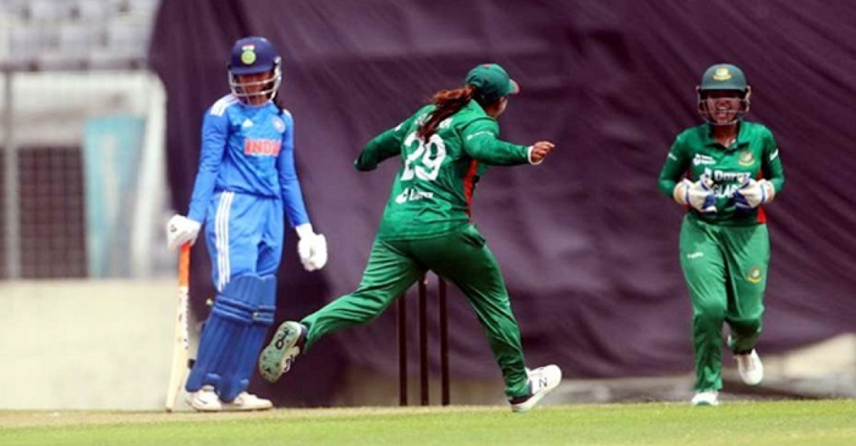 ওয়ানডেতে প্রথমবার ভারতকে হারাল বাংলাদেশ নারী দল