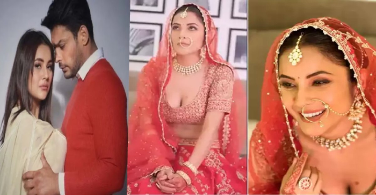 বধূবেশে শেহনাজ, বললেন আমি আমাকেই ভালোবাসি