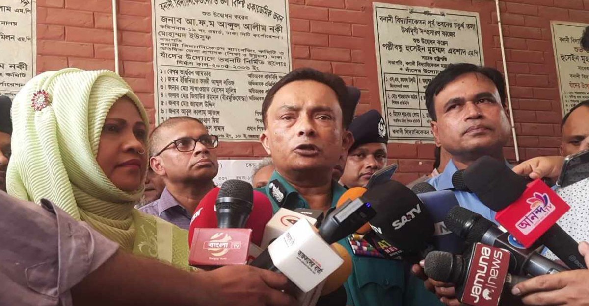 ভোট সুষ্ঠু হচ্ছে: ডিএমপি কমিশনার