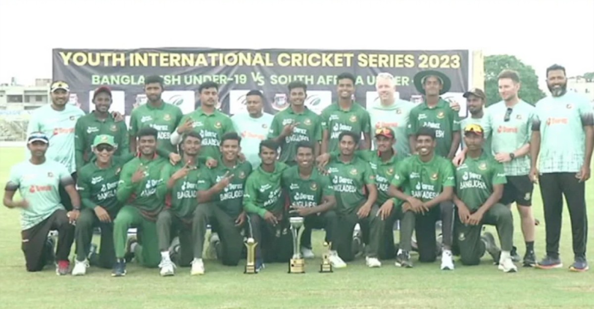দ. আফ্রিকার বিপক্ষে যুবাদের সিরিজ জয়
