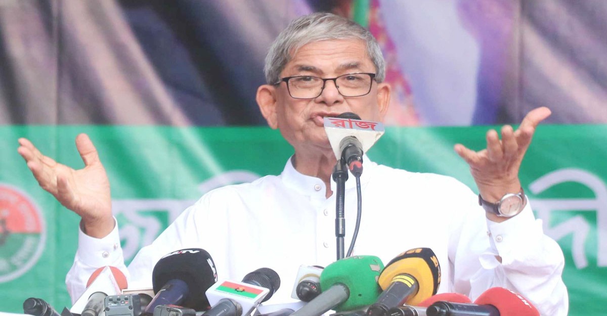 আ.লীগ হিরো আলমকে সহ্য করতে পারছে না : মির্জা ফখরুল
