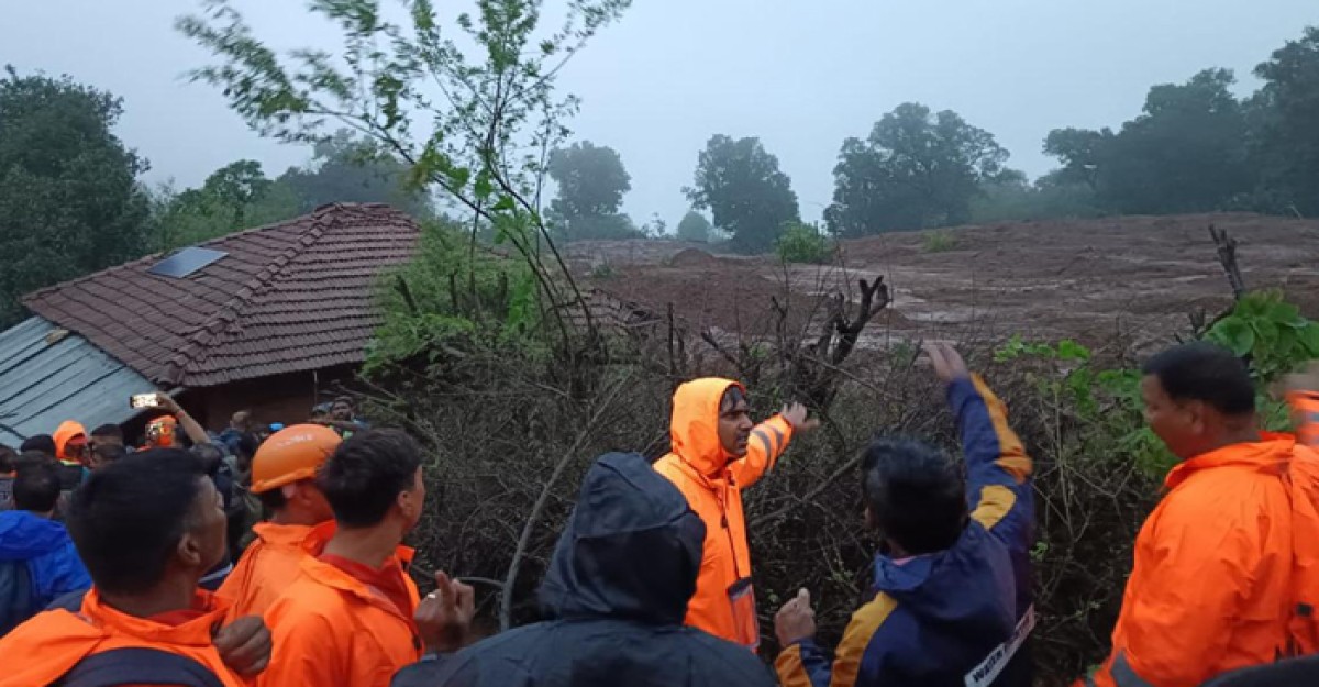 মহারাষ্ট্রে ভূমিধসে প্রাণ গেল ১৬ জনের, নিখোঁজ প্রায় দেড়