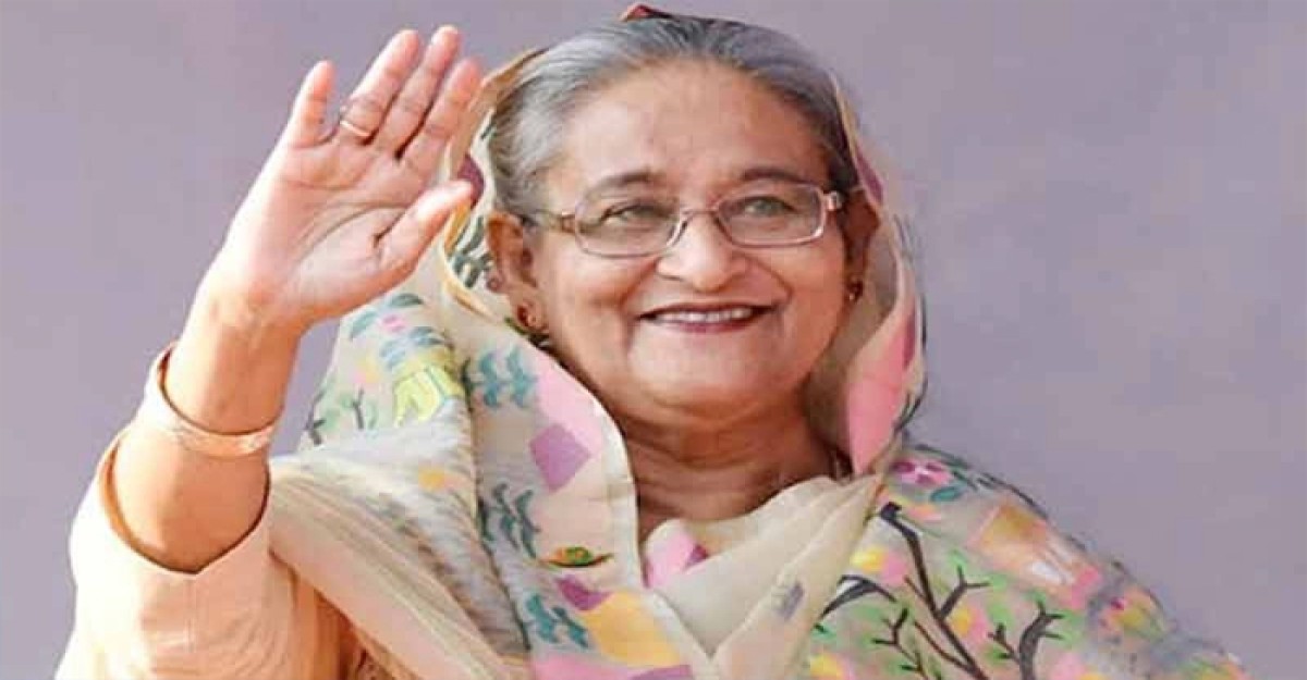 ঢাকার পথে প্রধানমন্ত্রী