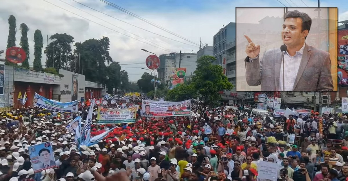 পিকচার আভি বাকি হ্যয় মেরে দোস্ত বললেন ছাত্রলীগের সাদ্দাম হোসেন