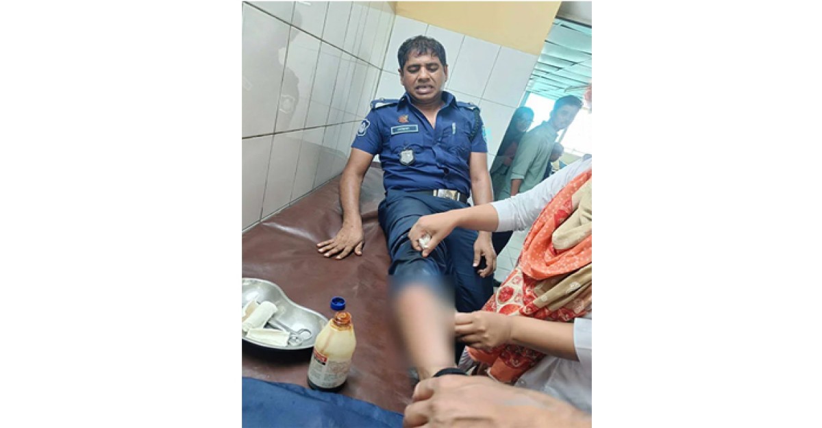 বিএনপি-পুলিশ সংঘর্ষ: সিদ্ধিরগঞ্জ থানার ওসি আহত