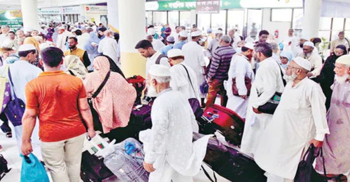 দেশে ফিরেছেন ১ লাখ ৬ হাজার ৫৪২ হাজি