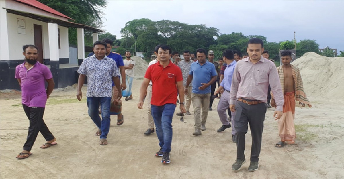 মুকসুদপুরে অবৈধ বালু ব্যবসার দায়ে ব্যবসায়ীকে ৩ মাসের কারাদণ্ড