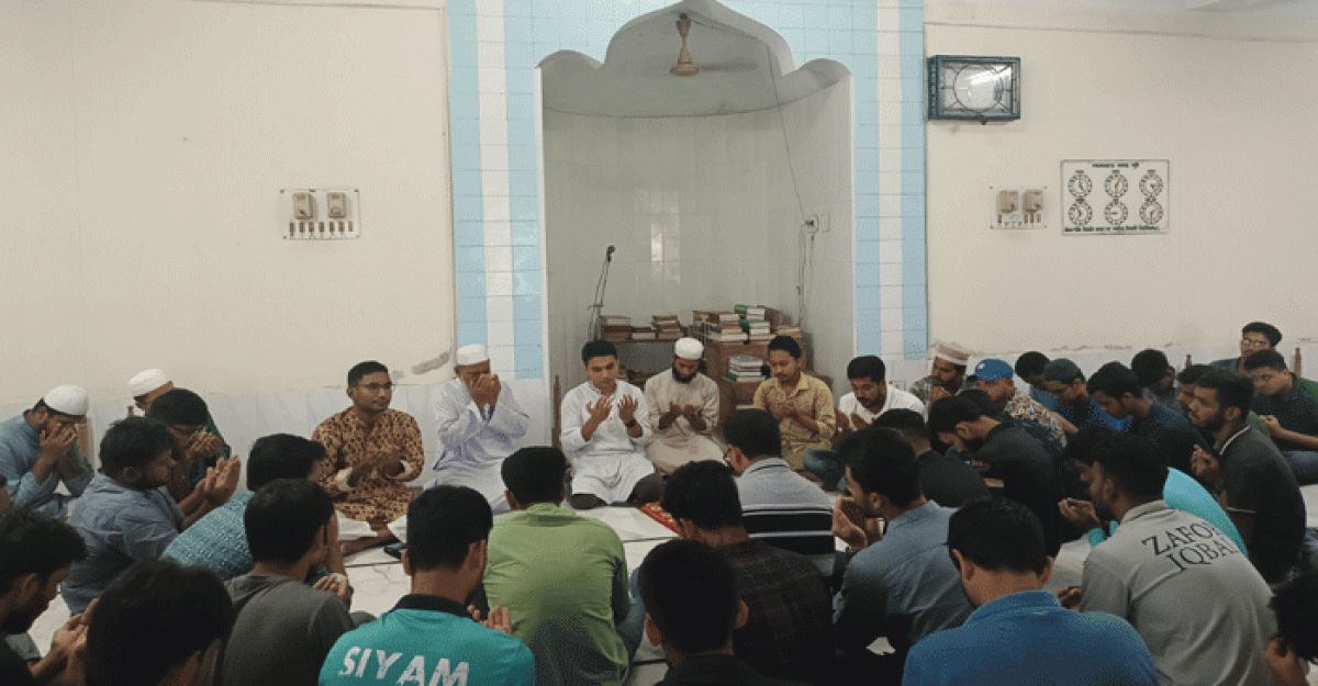 বঙ্গমাতার ৯৩তম জন্মবার্ষিকীতে ইবি ছাত্রলীগের দোয়া মাহফিল