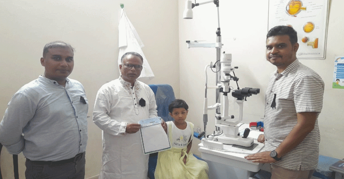 চাঁপাইনবাবগঞ্জে ২০০ রোগীর ফ্রি চক্ষু চিকিৎসা প্রদান