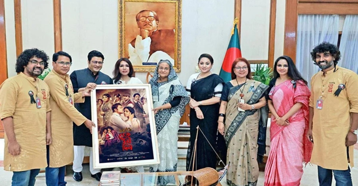 প্রধানমন্ত্রীর সঙ্গে সাক্ষাৎ করলেন ফেরদৌস-তারিন-হৃদিসহ ৮ শিল্পী