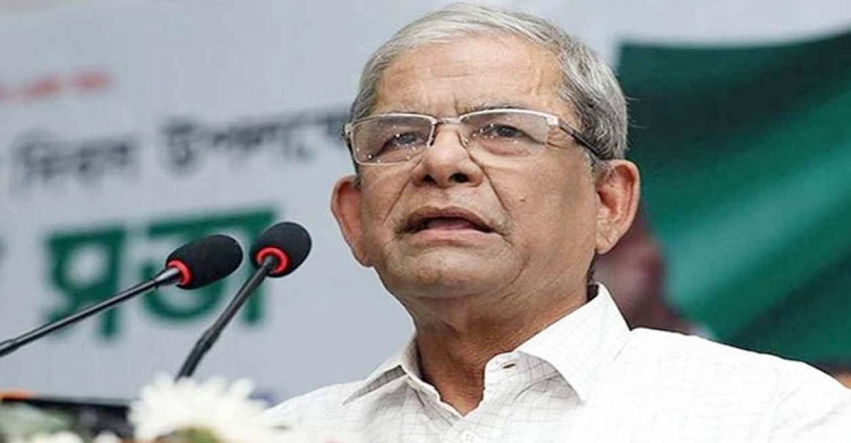 আওয়ামী লীগ নিজেদের দেশের মালিক মনে করে: মির্জা ফখরুল
