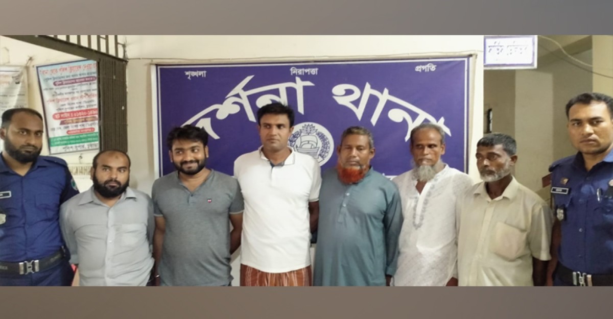 দর্শনায় জামায়াত-বিএনপির ৭ নেতাকর্মী আটক