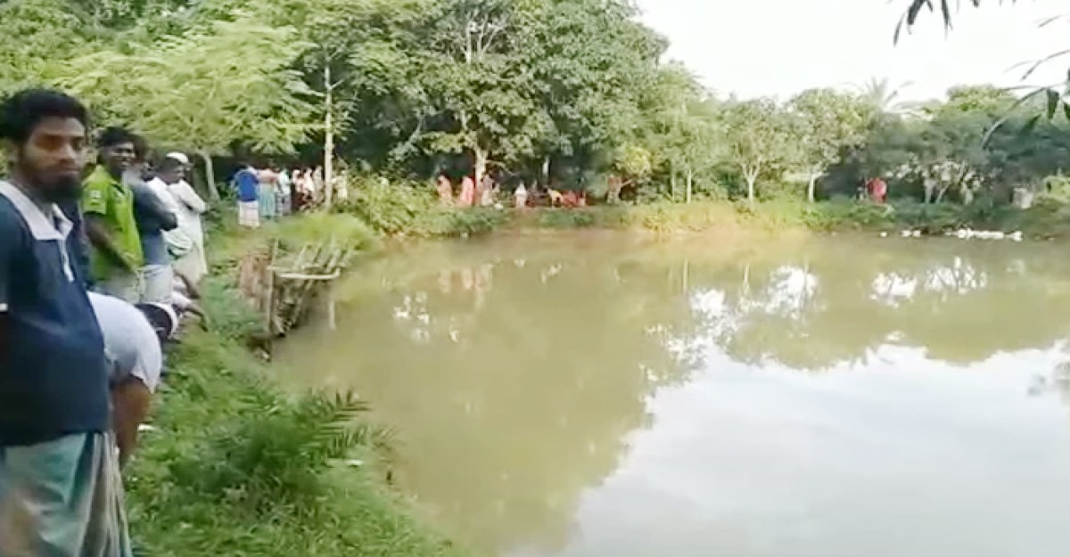 শ্রীপুরে পুকুরের পানিতে পড়ে দুই বছর বয়সী শিশুর মৃত্যু