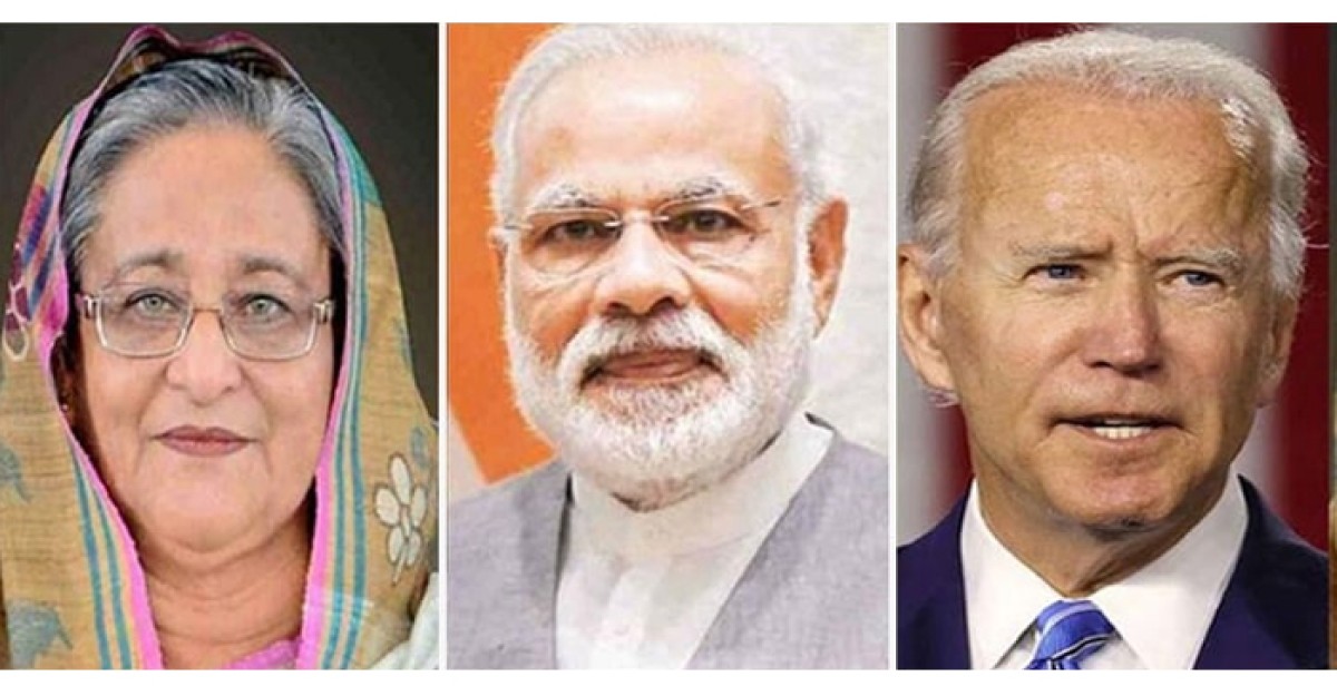 শেখ হাসিনা ও বাইডেনের সঙ্গে বৈঠক করবেন মোদি