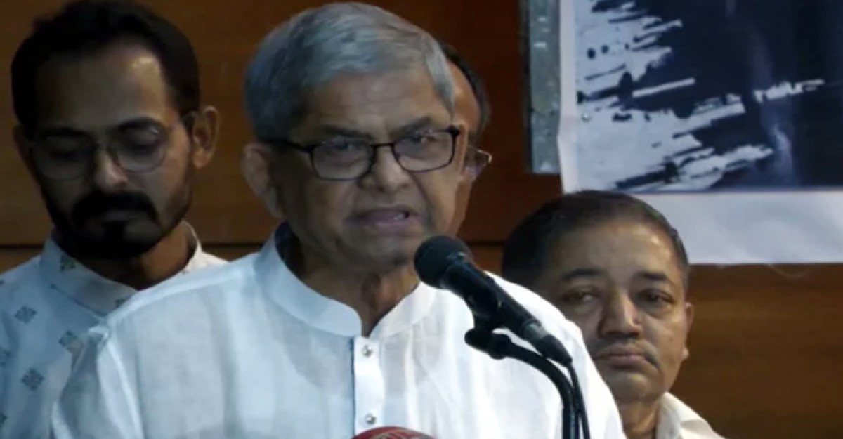 সরকার ডেঙ্গু নিয়ন্ত্রণে সম্পূর্ণ ব্যর্থ: মির্জা ফখরুল