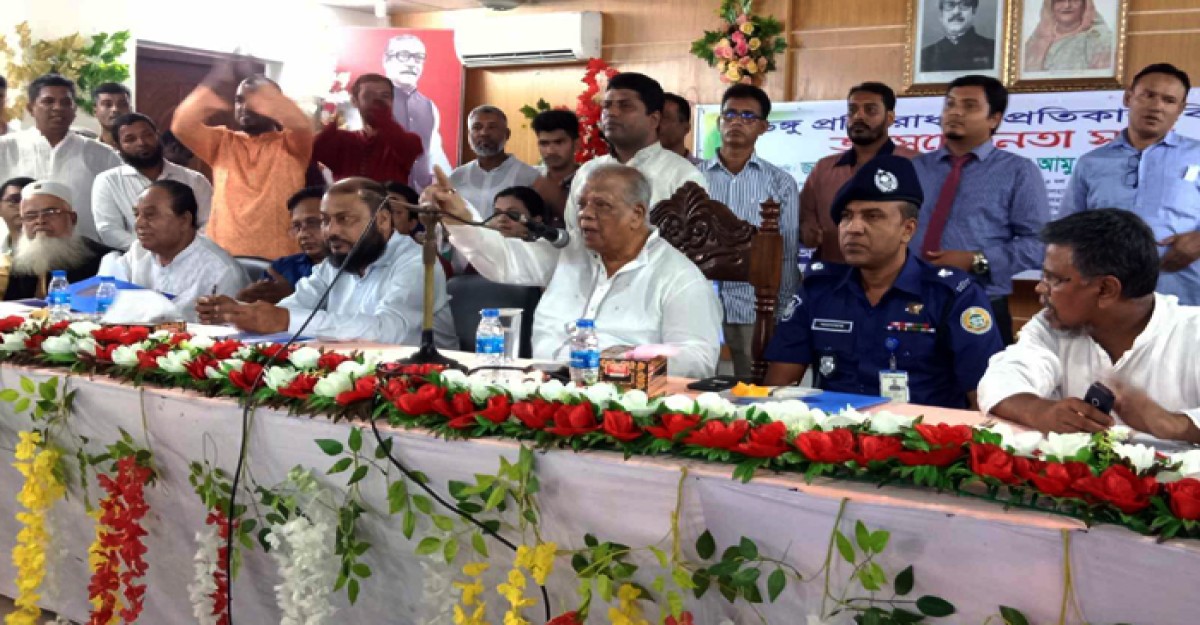 ঝালকাঠিতে ডেঙ্গু প্রতিরোধ বিষয়ক জনসচেতনতা সভা