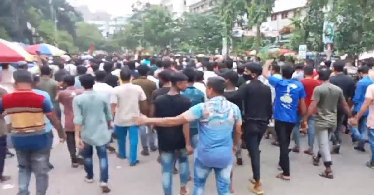 বিএনপির গণমিছিল শুরু