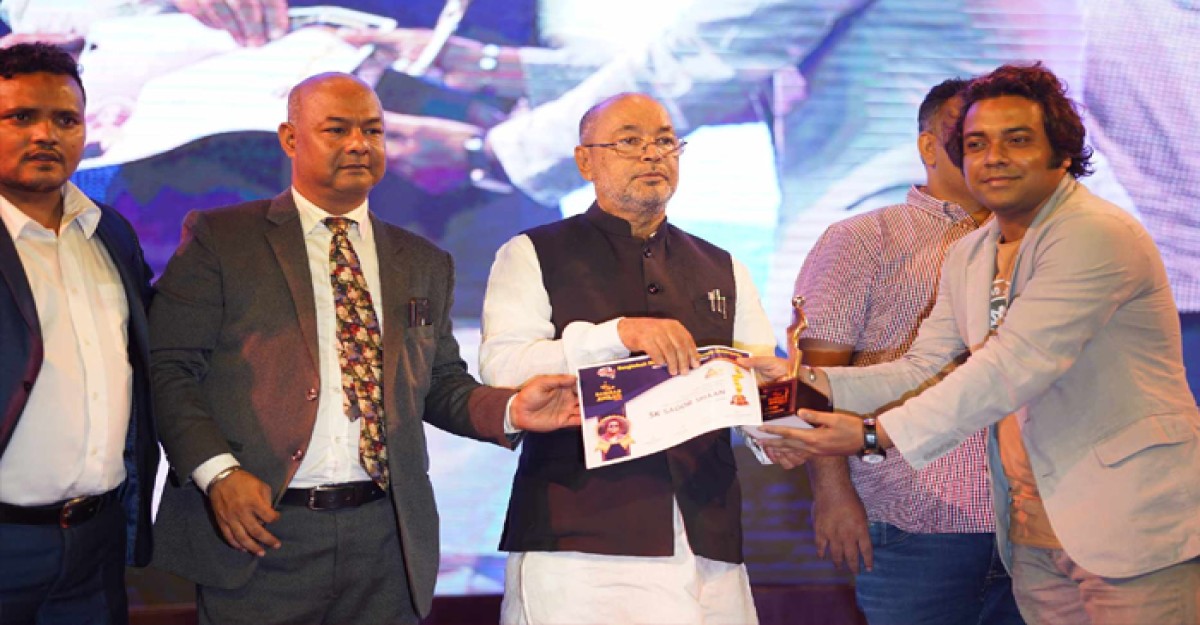 বাবিসাস এ্যাওয়ার্ডের থিম সং গাইলেন সংগীতশিল্পী এসকে সাগর শান
