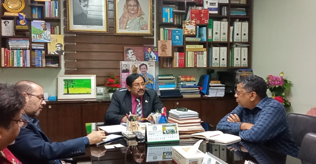 খাদ্য নিরাপত্তায় সবার সঙ্গে কাজ করতে চাই বিএসএমএমইউর উপাচার্য
