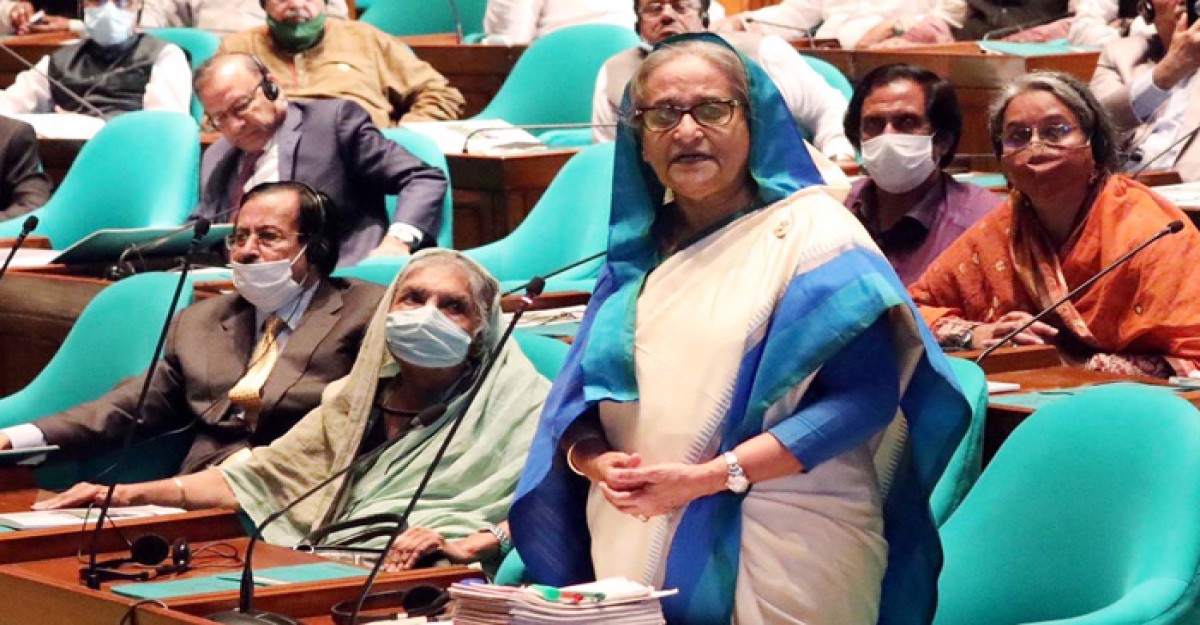 বাংলাদেশ খাদ্যে স্বয়ংসম্পূর্ণতা অর্জন করছে: প্রধানমন্ত্রী