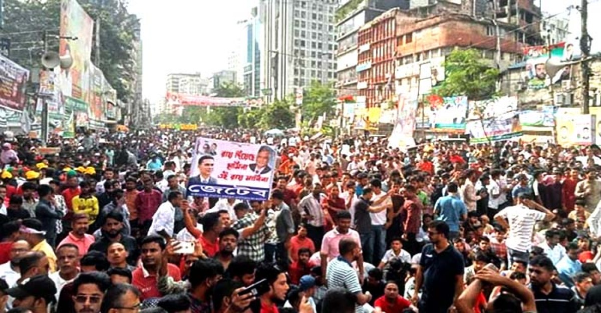 বিএনপির সমাবেশ শুরু নয়াপল্টনে