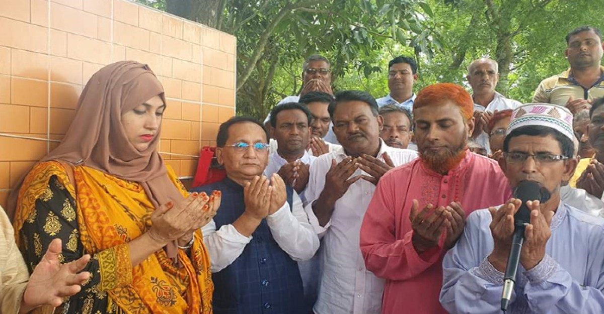 চাঁপাইনবাবগঞ্জে ব্রীজ নির্মাণের ভিত্তি প্রস্তর উদ্বোধন