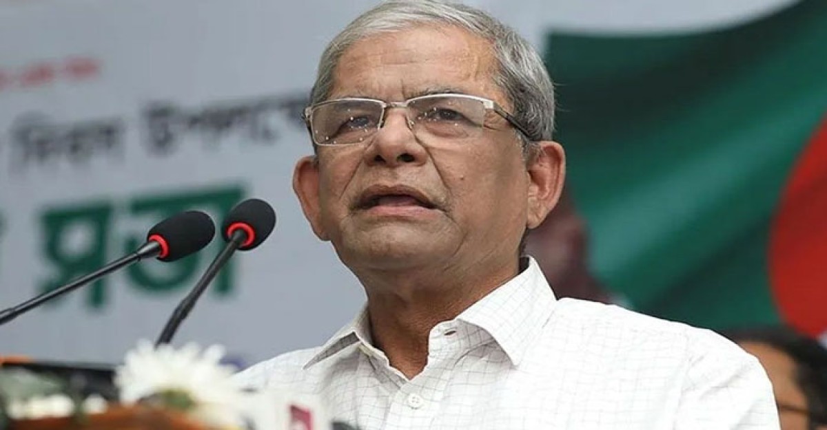 খালেদা জিয়াকে মৃত্যুর দিকে ঠেলে দেওয়া হচ্ছে: মির্জা ফখরুল