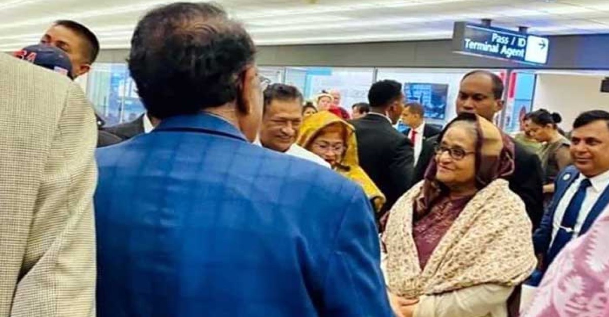 যুক্তরাষ্ট্র সফর শেষে লন্ডনের পথে প্রধানমন্ত্রী