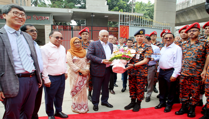 ফায়ার সার্ভিসে চালু হলো স্মার্ট ইআরসিসি