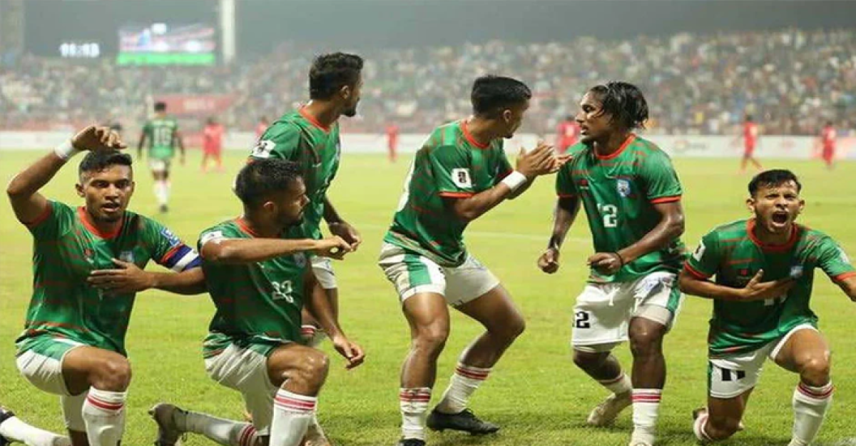 মালদ্বীপকে হারিয়ে বিশ্বকাপ বাছাইয়ে দ্বিতীয় পর্বে বাংলাদেশ