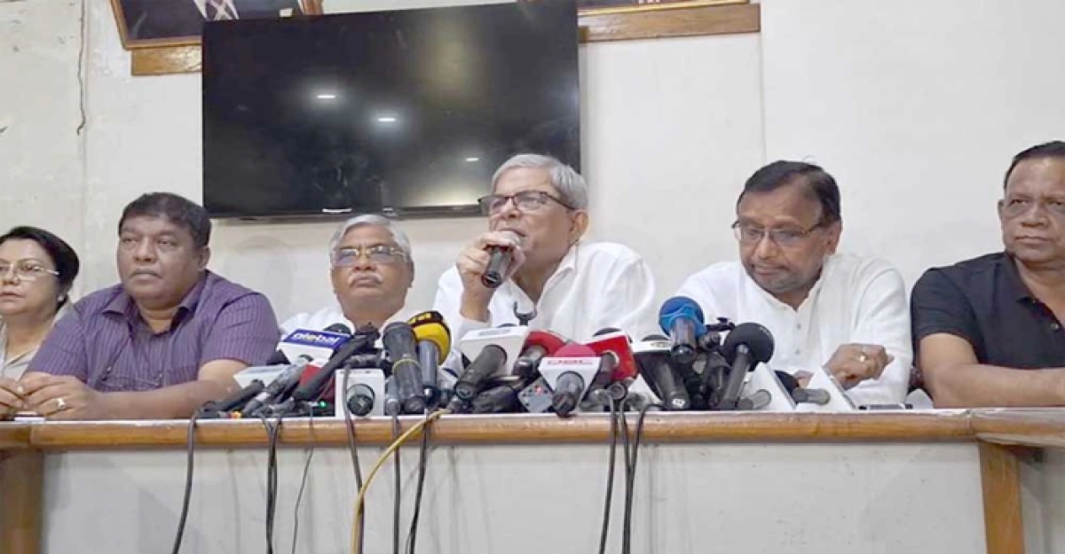 ২৮ অক্টোবর কেউ কোথাও অবস্থান নেবে না: মির্জা ফখরুল