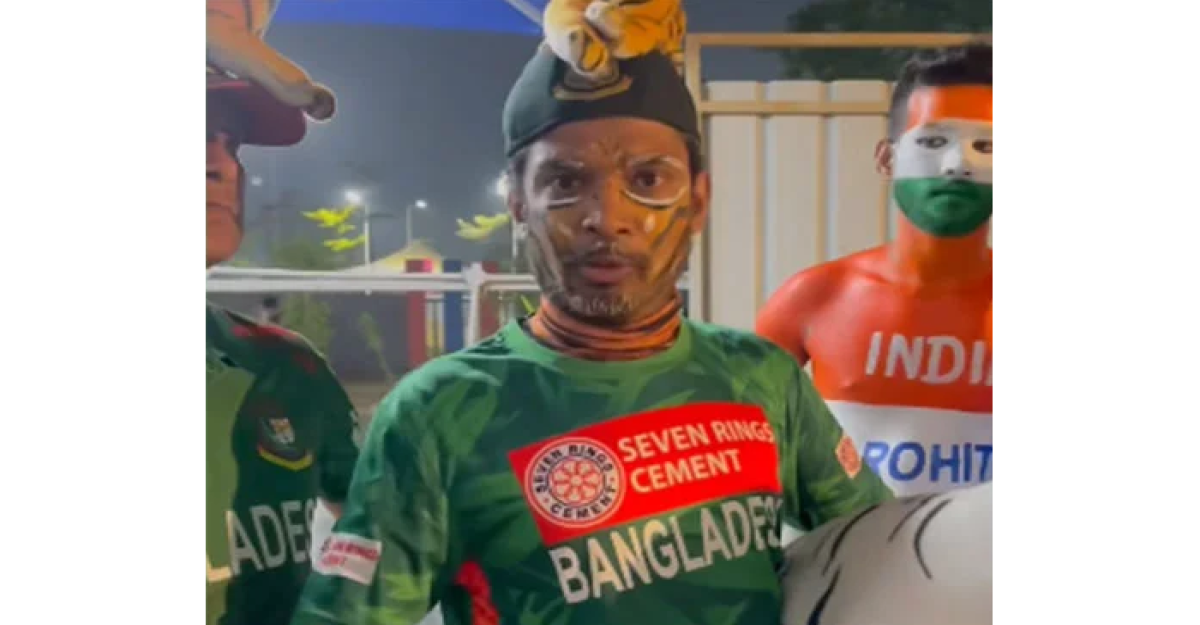 টাইগার শোয়েবের কাছে ভারতীয় সমর্থকদের ক্ষমা প্রার্থনা