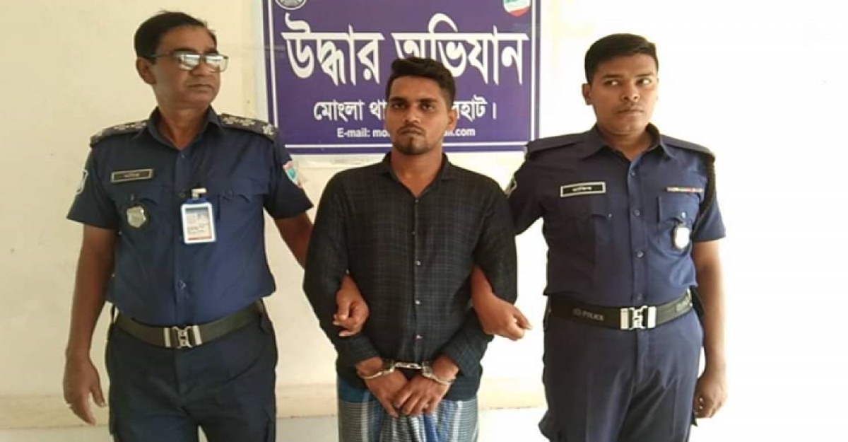 মোংলায় ভ্যান চালককে হত্যার মূলহোতা ১৪ ঘন্টার মাথায় গ্রেফতার