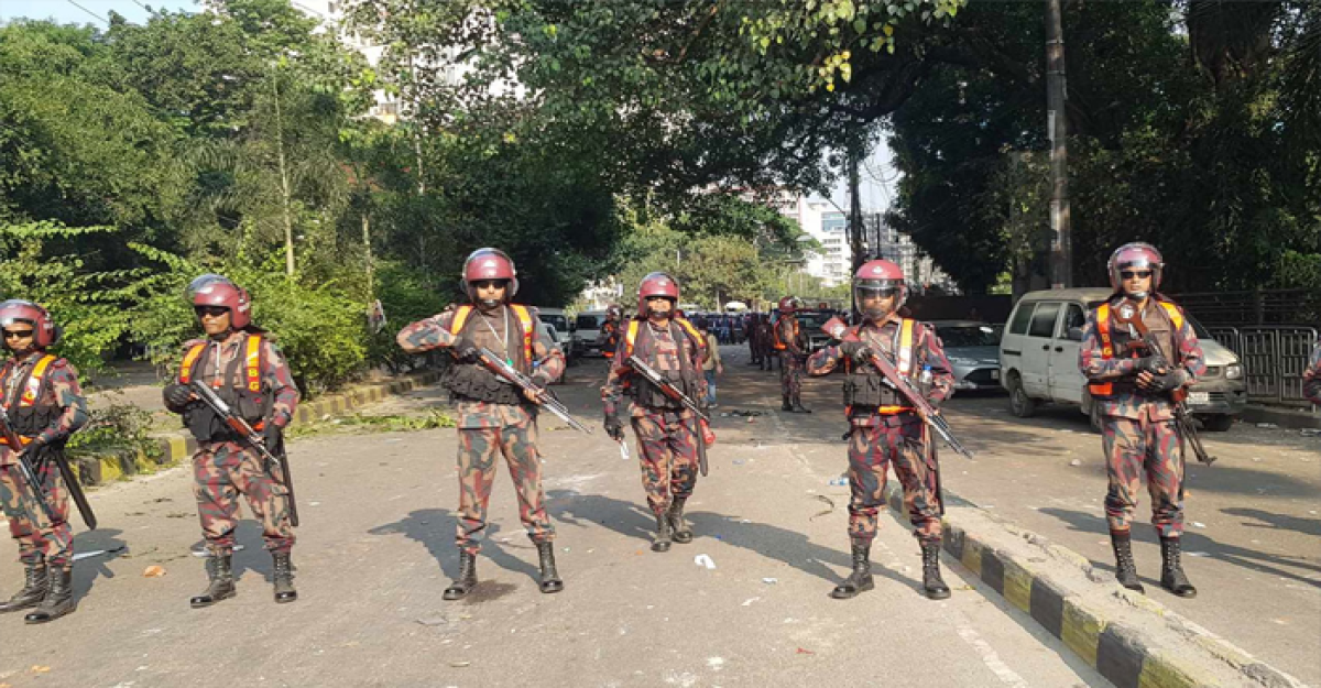রাজধানীতে ১০ প্লাটুন বিজিবি মোতায়েন